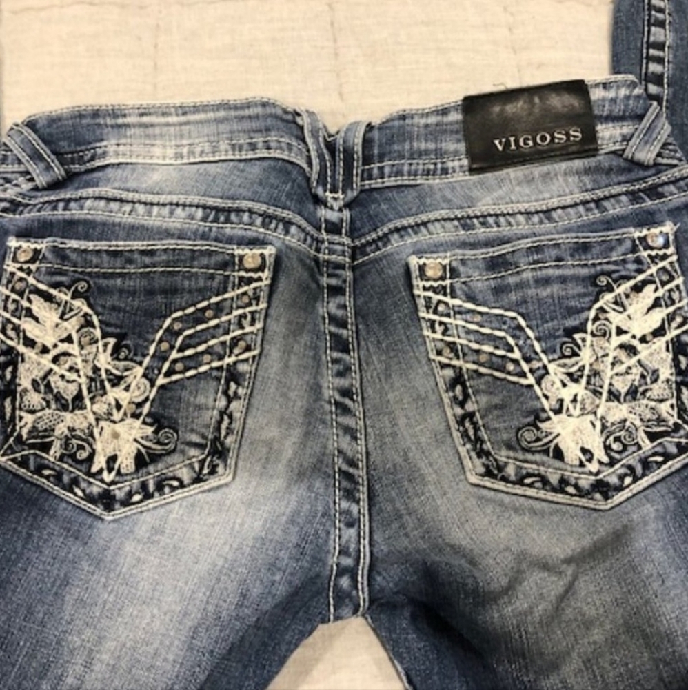 Vigoss Indigo Chelsea Boot Cut Jeans